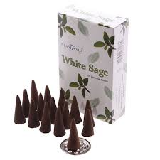 Stamford White Sage Cone Incense3