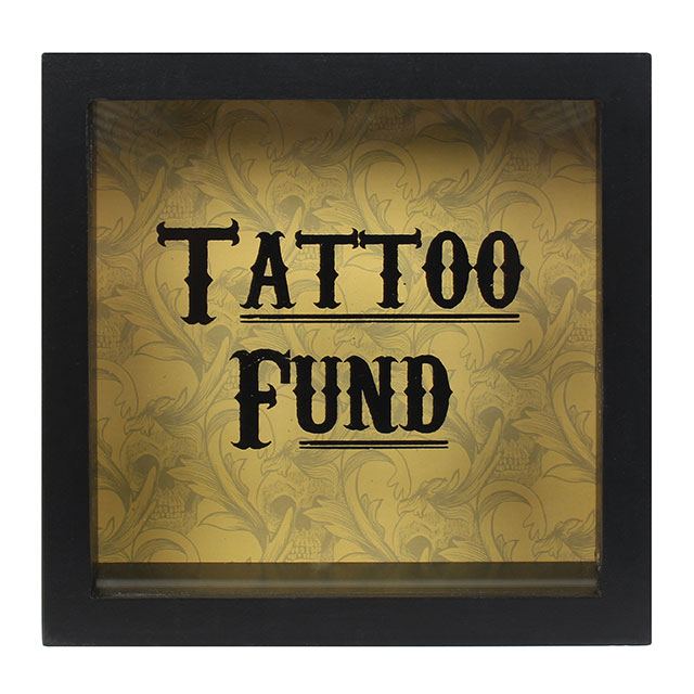 Tattoo Fund Skull Blue Purple Lotus