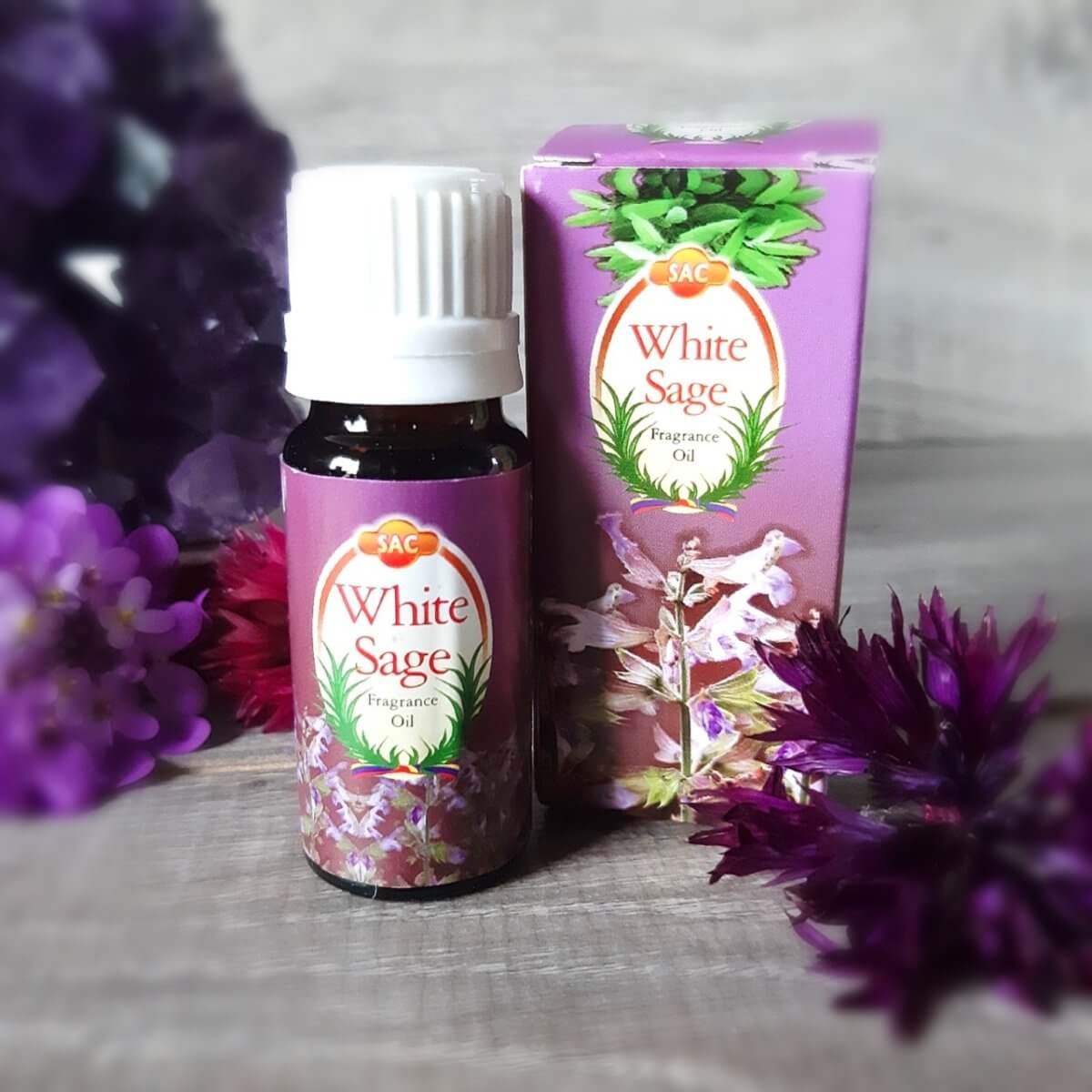 White Sage Fragrance Oil Purple Lotus