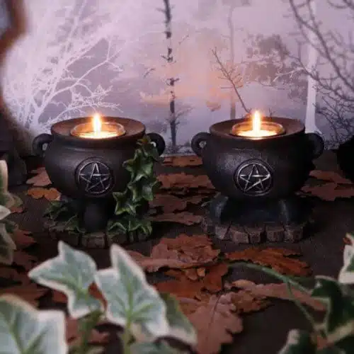 Cauldron Tealight Holder