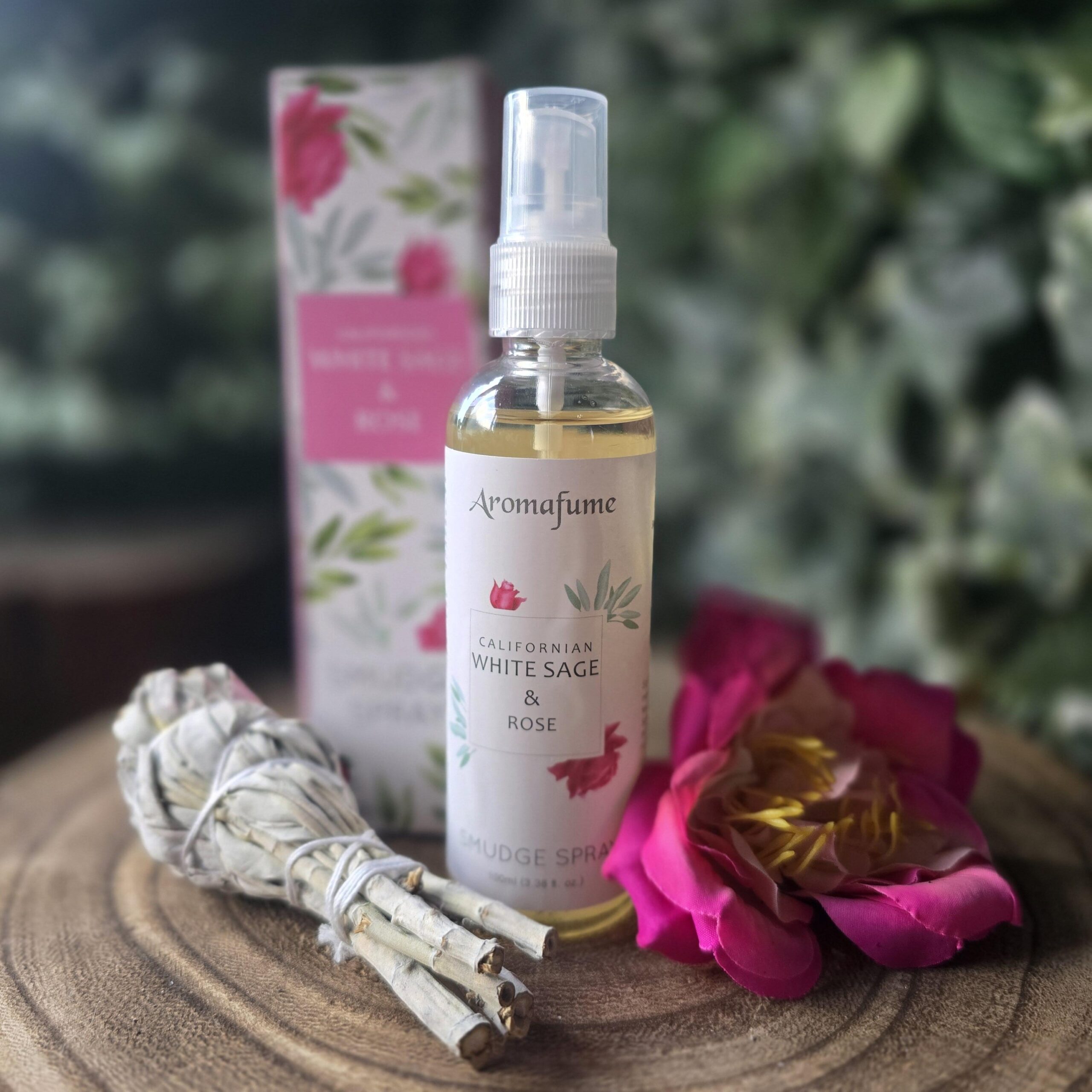 White Sage & Rose Smudge Spray