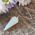 Faceted Pendulum - Opalite