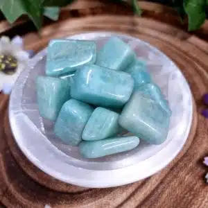 Amazonite Crystal Tumblestone