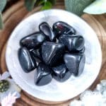 Shungite Crystal Tumblestone