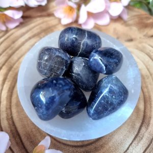 Iolite Crystal Tumblestone