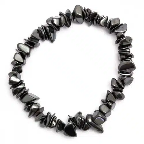 Black Tourmaline Chip Crystal Bracelet
