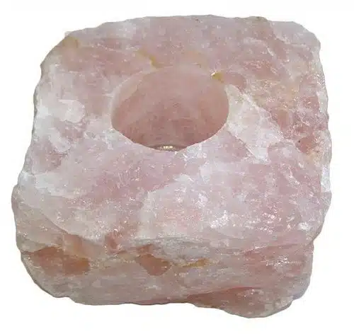 Rose Quartz Tealight Holder