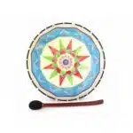 Shamanic Drum (Patterned) - Large