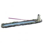 White Wolf Incense Holder