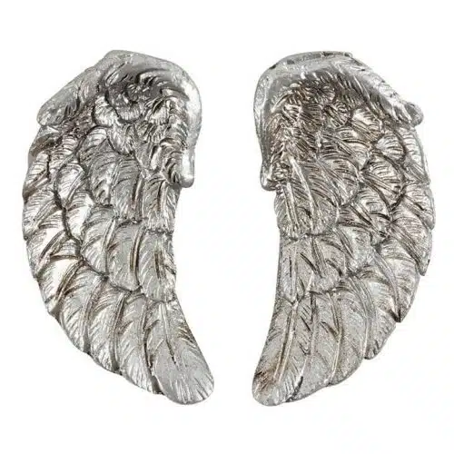 Antique Silver Angel Wing Magnet