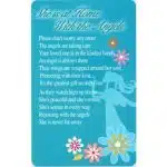 At Home with the Angels Wallet Card