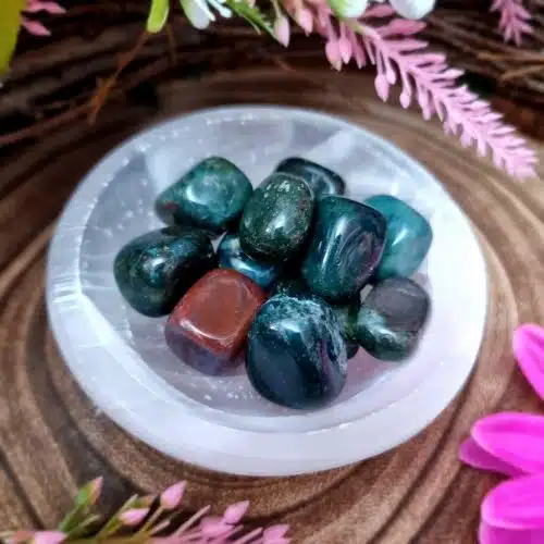 Bloodstone Crystal Tumblestone