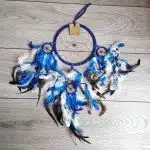 Blue Feather Dreamcatcher