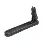 Catching the Scent Wolf Incense Holder