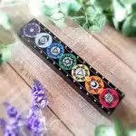 Soapstone Incense Box - Chakra