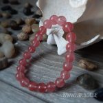 Crystal Bracelet - Cherry Quartz