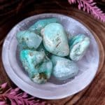 Chrysoprase Crystal Tumblestone