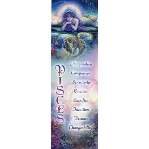 Zodiac Pisces Bookmark/Keepsake