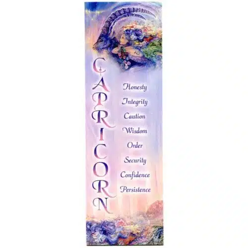 Zodiac Capricorn Bookmark/Keepsake