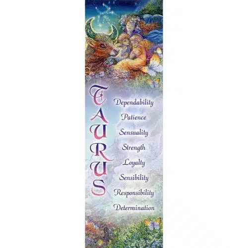 Zodiac Taurus Bookmark/Keepsake