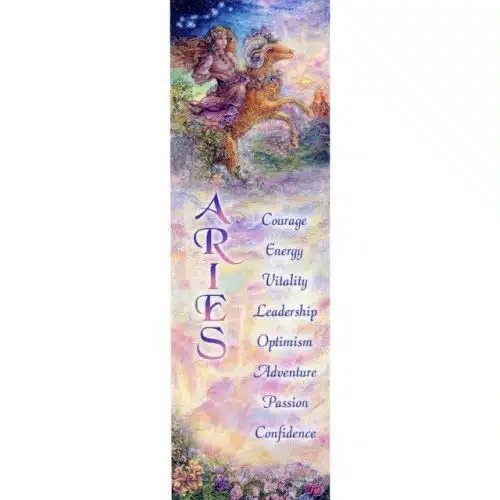 Zodiac Aries Bookmark/Keepsake