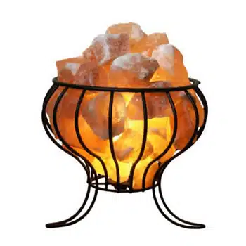 Fire Basket Salt Lamp