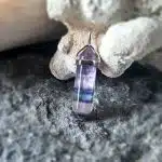 Crystal Point Pendant - Flourite