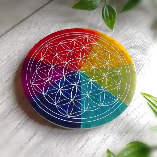 Chakra Soapstone Incense Holder