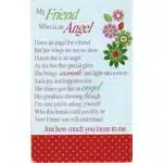 My Friend Who's an Angel Wallet Card