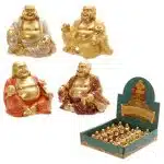 Mini Lucky Buddha - Golden