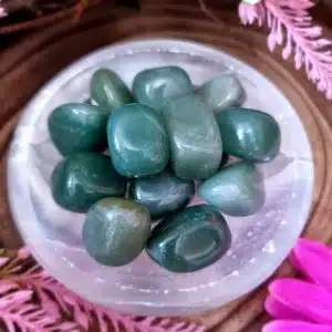 Green Aventurine Crystal Tumblestone
