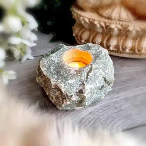 Green Aventurine Candle Holder