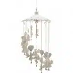 White Hanging Paper Angel Mobile