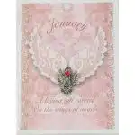 January Angel Pin
