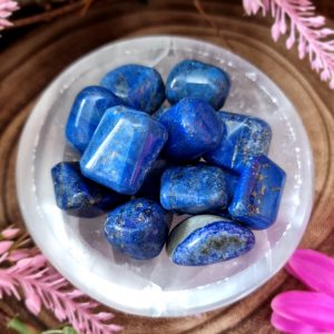 Lapis lazuli Crystal Tumblestone