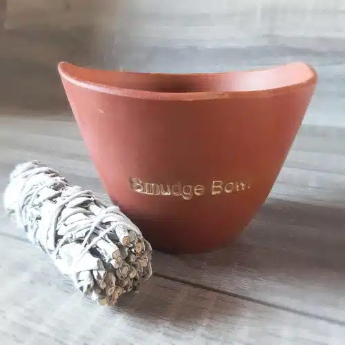 Large Sage Smudge Bowl