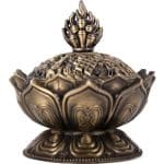 Metal Lotus Cone Incense Holder