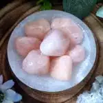 Morganite Crystal Tumblestone