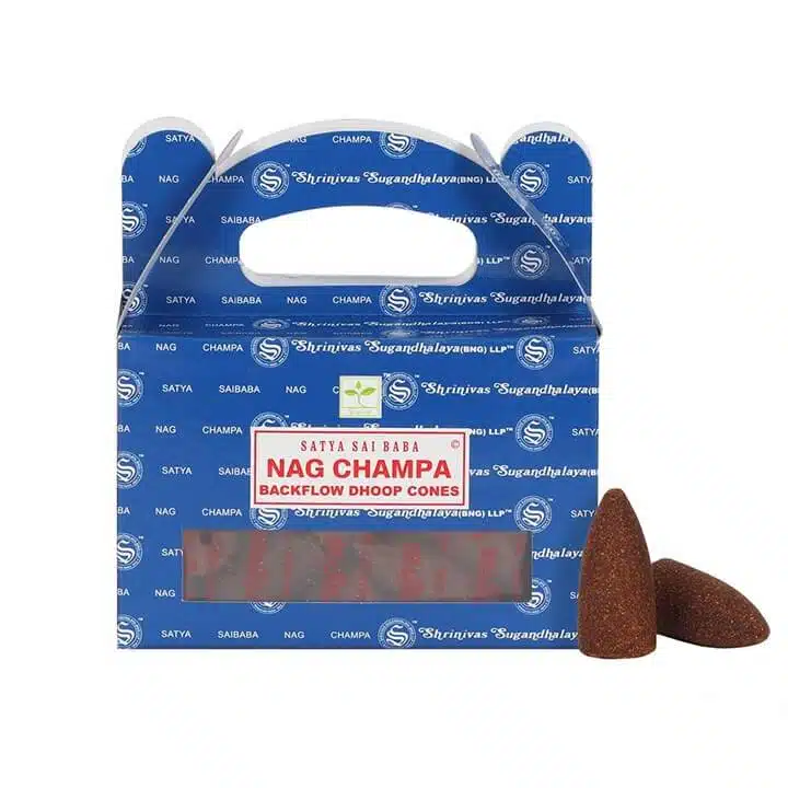 Satya BackFlow Incense Cones - Nag Champa Satya BackFlow Incense Cones - Nag Champa