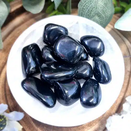 Black Obsidian Crystal Tumblestone