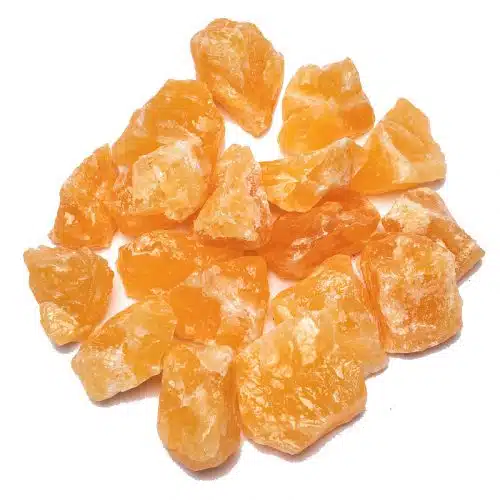 Rough Orange Calcite Crystal