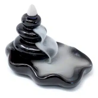 Large Pebbles Backflow Incense Holder