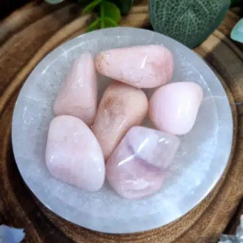 Petalite Crystal Tumblestone
