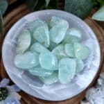 Prehnite Crystal Tumblestone
