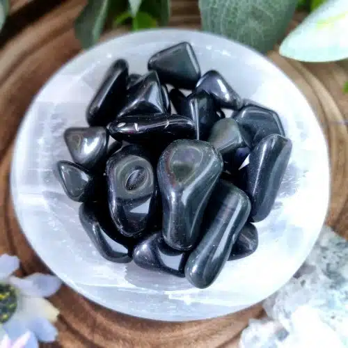 Rainbow Obsidian Crystal Tumblestone