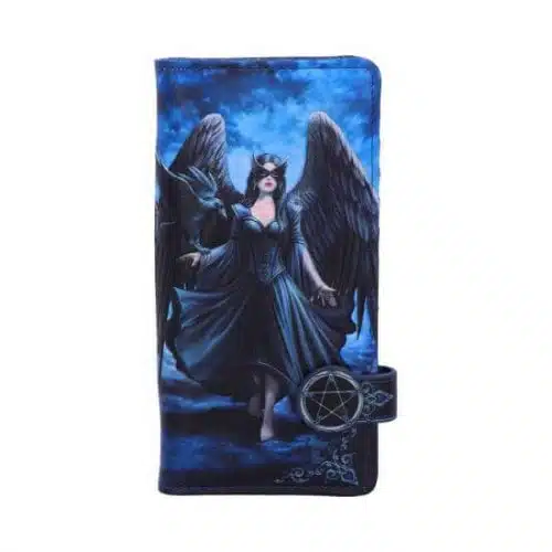 Raven Embossed Purse