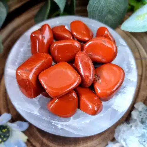 Red Jasper Crystal Tumblestone