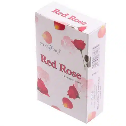 Red Rose Cone Incense