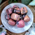 Rhodonite Crystal Tumblestone