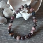 Crystal Bracelet - Rhodonite